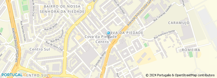 Mapa de Soc.Mediação Imob.Construções Vitorino Semedo Moreira, Unip., Lda