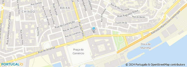 Mapa de Soc. Portuguesa de Empreendimentos,Spe, SA