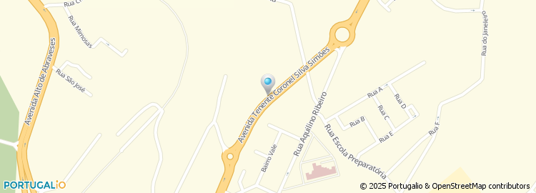 Mapa de Sociedade de Construções e Administração de Imoveis da Quinta da Cascata Sa