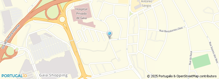 Mapa de Solinca Health & Fitness, Vila Nova de Gaia