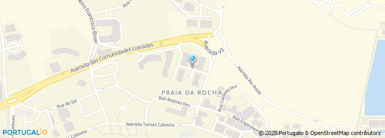 Mapa de Sombrinha Colorida, Lda