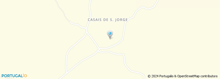Mapa de Casais São Jorge