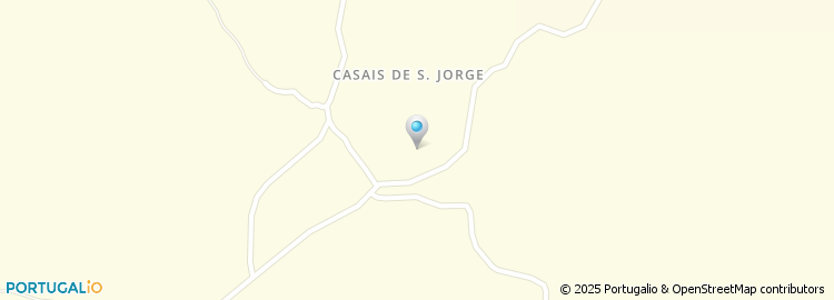 Mapa de Casais São Jorge