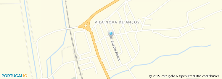 Mapa de Rua dos Fornos