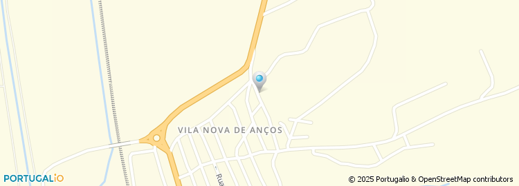 Mapa de Vila Nova de Anços