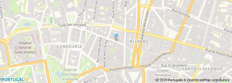 Mapa de Sousa & Almeida, Lda