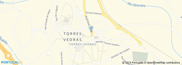 Mapa de Sport Club União Torreense