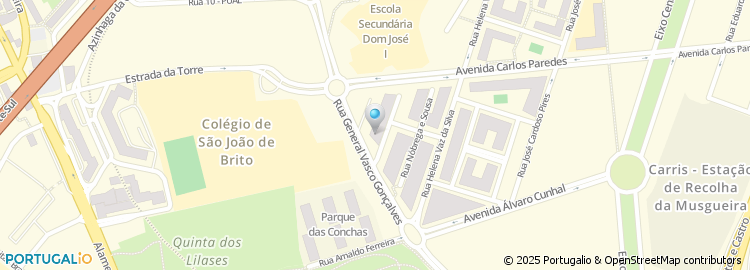 Mapa de Sq - Centro de Ensino e Animação, Lda