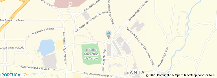 Mapa de Subir A Pulso - Sucatas e Desperdícios Metálicos, Lda