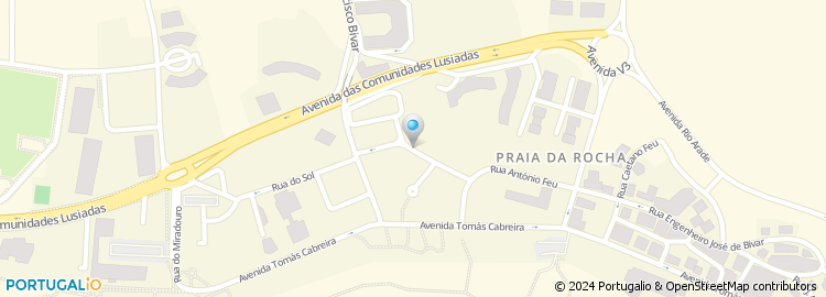 Mapa de Sul Cruzeiro - Hotelaria e Turismo, Lda