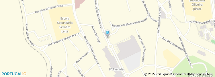 Mapa de Sun Planet, 8ª Avenida