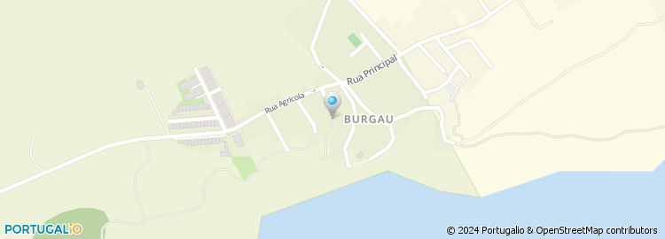 Mapa de Super Burgau Viveres, Lda