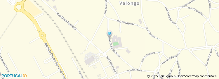 Mapa de Super Talho Escola Nova