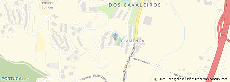 Mapa de Supermercado Forte da Flamenga, Lda