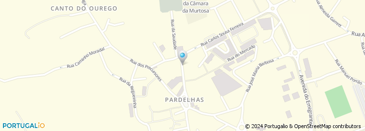 Mapa de Supermercado Pardelhas, Lda
