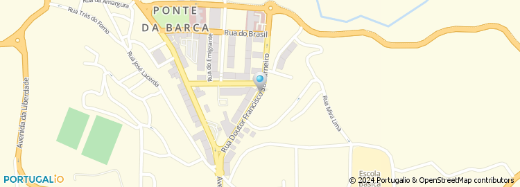 Mapa de Supermercados Barquense, Lda