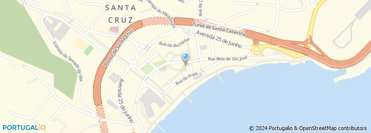 Mapa de Supermercados Santa Cruz Madeira, Lda