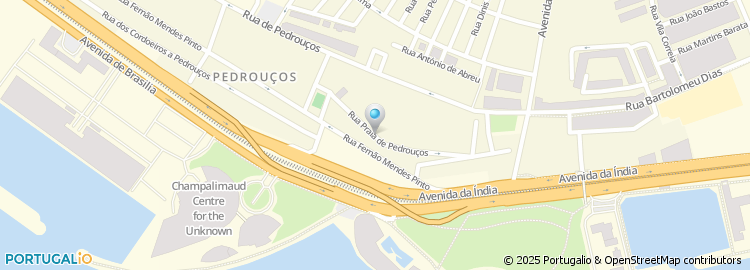Mapa de Surcop - Soc. Urbanizadora e Construtora de Pedrouços, Lda