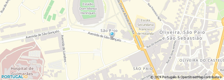 Mapa de Susana Alexandra Leite Ribeiro, Unipessoal Lda