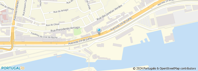 Mapa de Svitzer Lisboa - Reboques Maritimos, SA