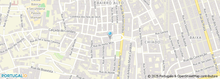 Mapa de Taberna Fina do Chiado, Lda