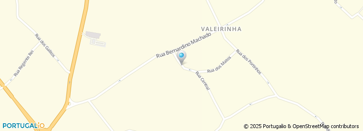 Mapa de Tabua Moura - Carpintarias, Lda