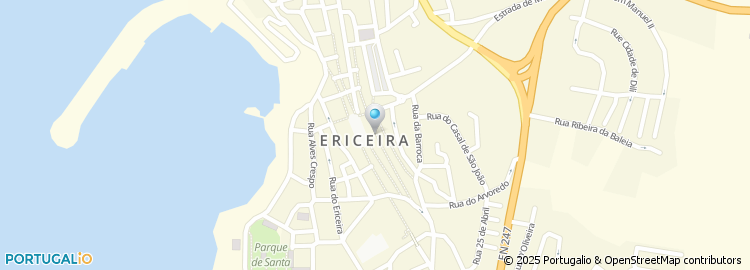 Mapa de Talho Central da Ericeira, Lda