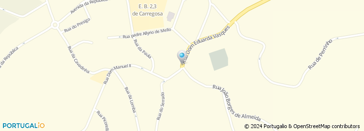 Mapa de Talho Central de Carregosa, Lda