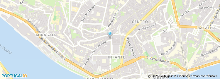 Mapa de Talho Comércio do Porto