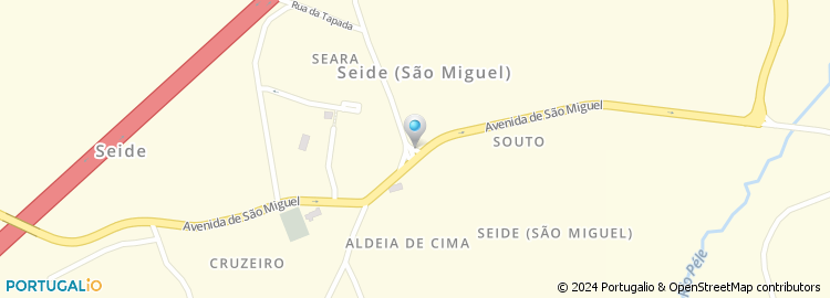 Mapa de Talho e Peixaria São Miguel de Sampaio Alves & Oliveira Lda