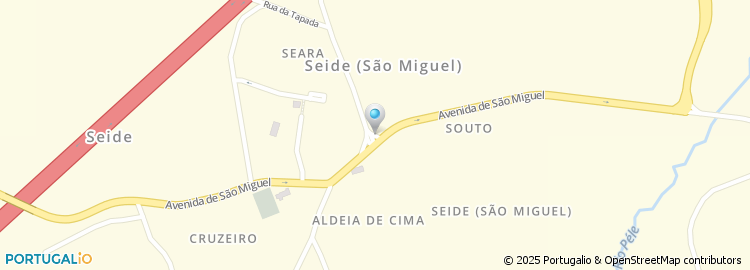 Mapa de Talho e Peixaria São Miguel de Sampaio Alves & Oliveira Lda