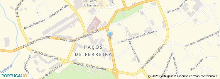 Mapa de Talho Meireles & Correia, Lda