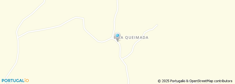 Mapa de Estrada da Eira Queimada