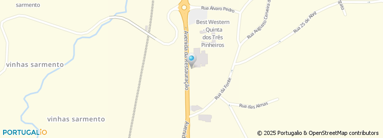 Mapa de Tasquinha s Bairradinas - Indústria Hoteleira Lda