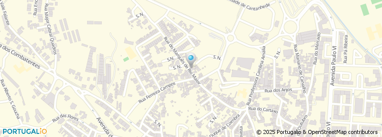 Mapa de Taverna da Raposa Vulpes - Actividades Hoteleiras, Lda