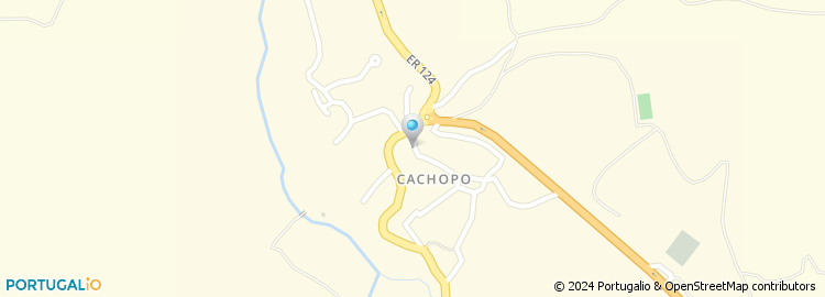 Mapa de Cachopo