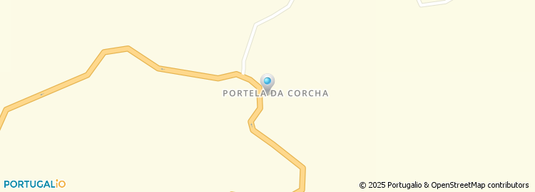 Mapa de Portela da Corcha