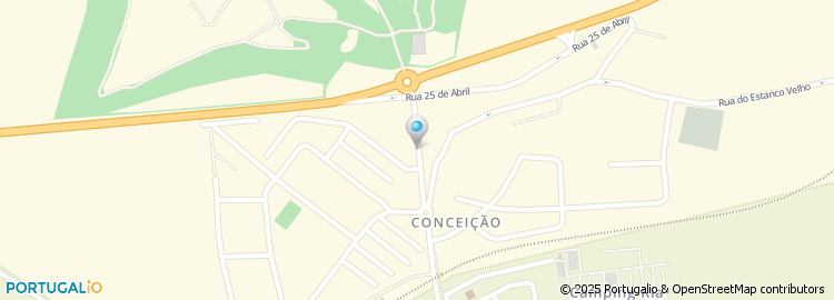 Mapa de Rua da Estação