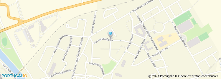 Mapa de Rua Miraflores