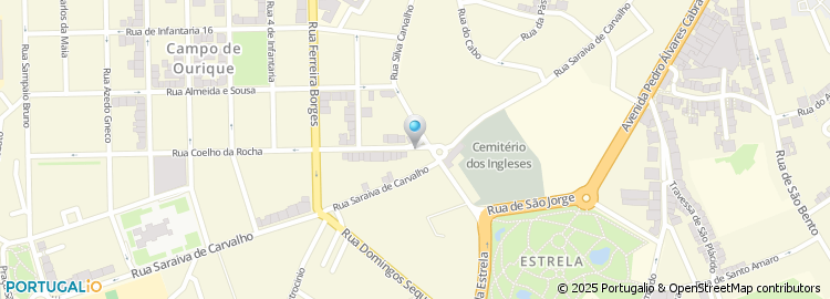 Mapa de Táxi Alfredo Cravo Lda