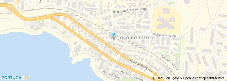 Mapa de Taxi da Linha de Cascais e Estoril