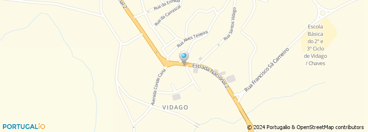Mapa de Táxi José Maria Terrão & Filho, Limitada