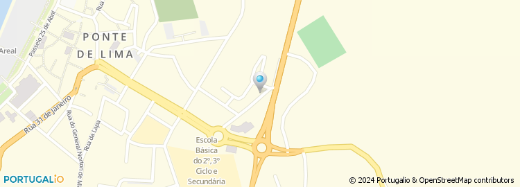 Mapa de Táxi José Soares & Arantes Lda
