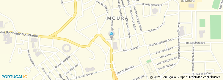 Mapa de Taxi Moura
