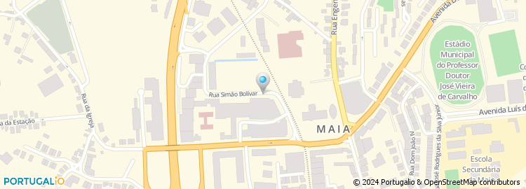 Mapa de Taxi Sousa & Oliveira, Lda