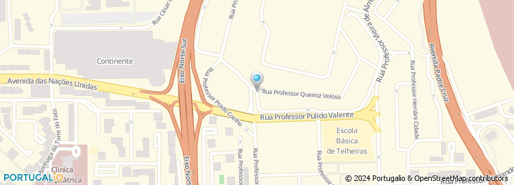Mapa de Táxis Aristides & Ernestina, Lda