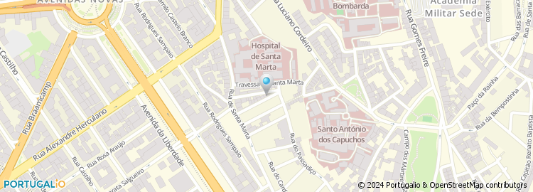 Mapa de Táxis Cachinho, Unipessoal, Lda