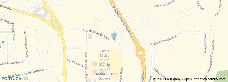Mapa de Táxis Carminda & Pinto Lda