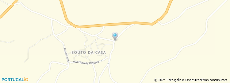 Mapa de Táxis Estrela da Gardunha, Sociedade Unipessoal Lda