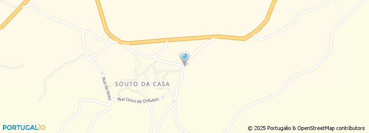 Mapa de Táxis Estrela da Gardunha, Sociedade Unipessoal Lda